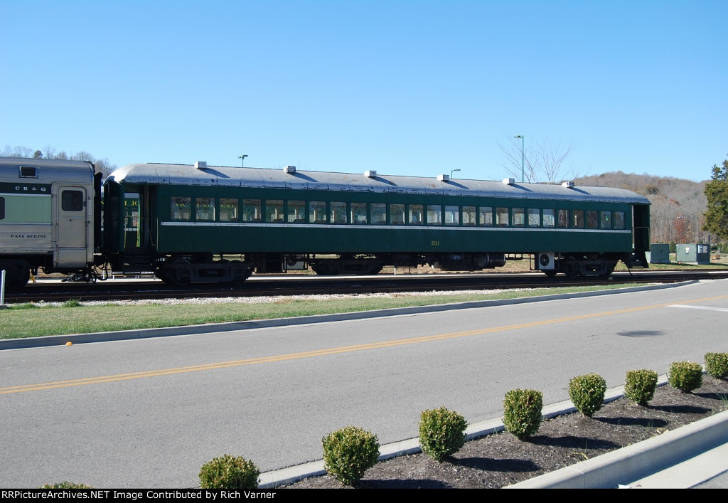 Indiana Railroad Museum at French Lick, Indiana 2511 (another Ex RI car?)